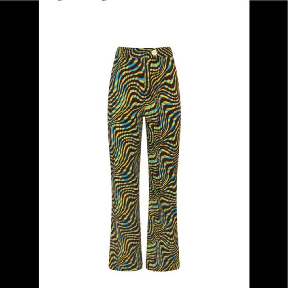 NWT Gimaguas Disco Zebra Print Pants